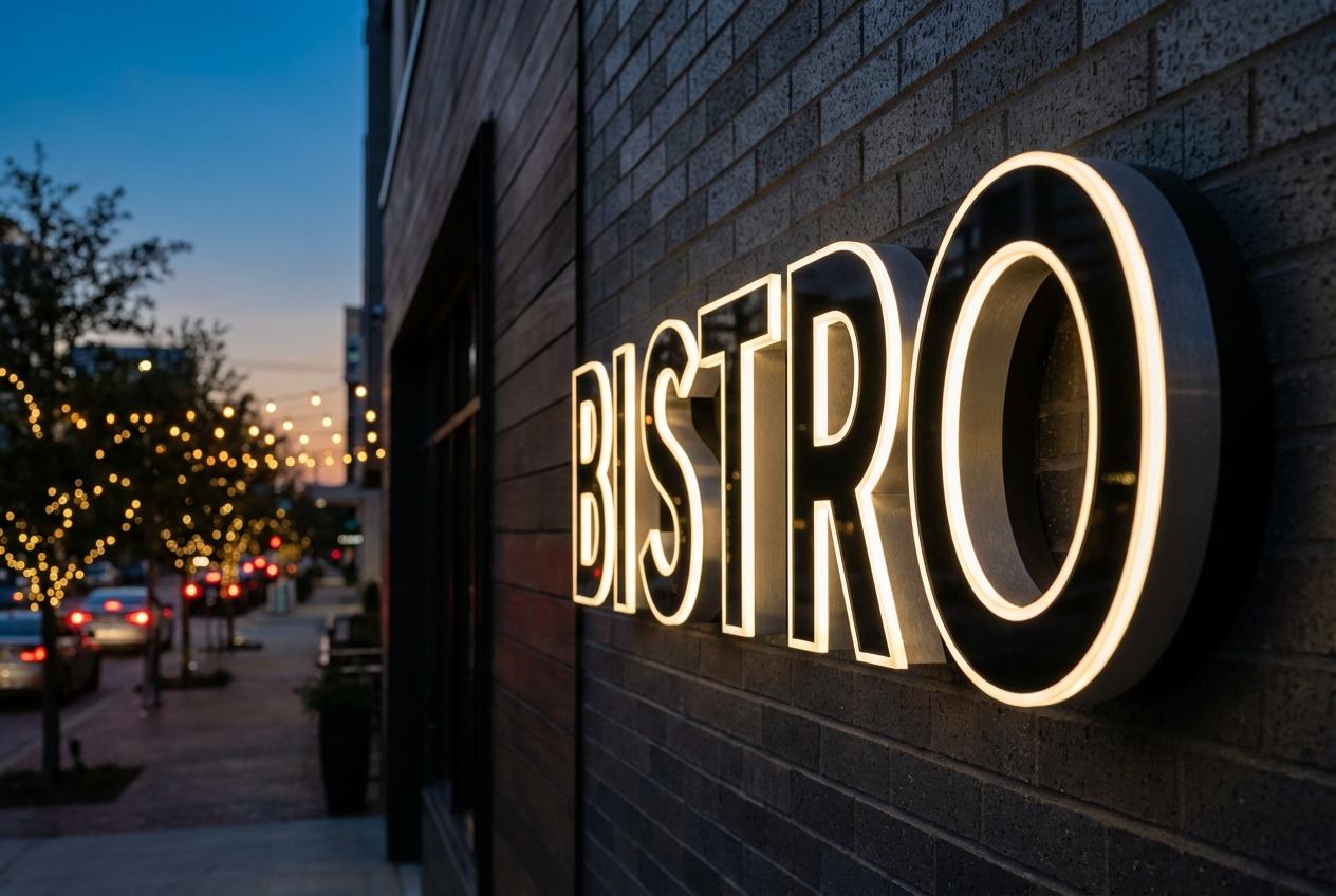 Bistro Channel Letters